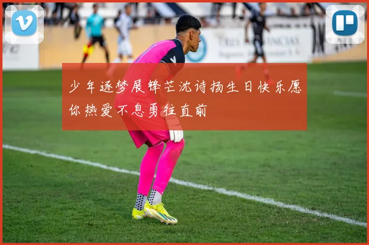 少年逐梦展锋芒沈诗扬生日快乐愿你热爱不息勇往直前