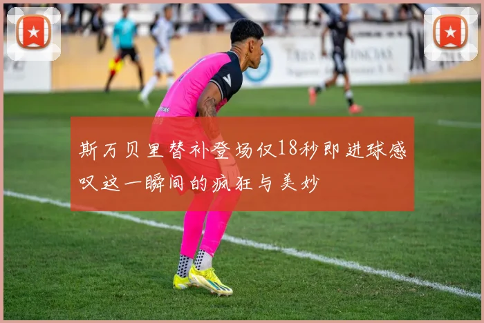 斯万贝里替补登场仅18秒即进球感叹这一瞬间的疯狂与美妙