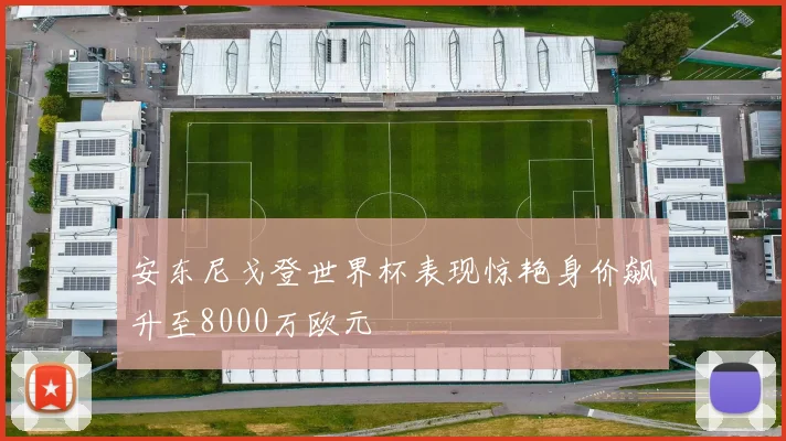 安东尼戈登世界杯表现惊艳身价飙升至8000万欧元