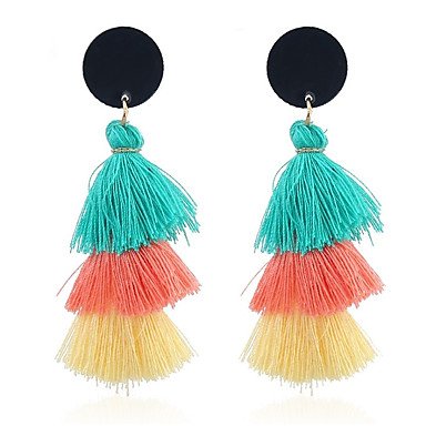 Female earrings fringed female tassel earrings jewelry, daily out