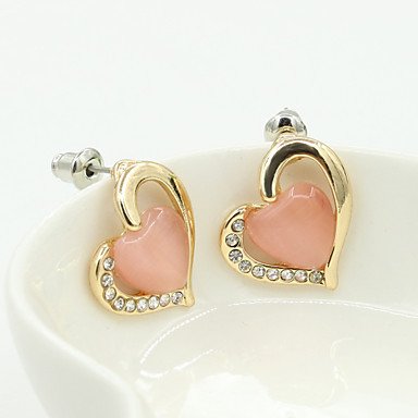 Women Crystal earrings, diamond, fashion, beige, green, pink, rhinestone, crystal