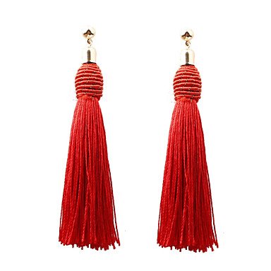 Women earrings fringed women simple fashion earrings jewelry,