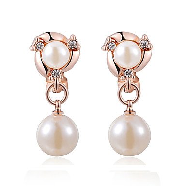 Women Earrings Women Daily Elegant Plating Alloy Earrings Jewelry Alloy